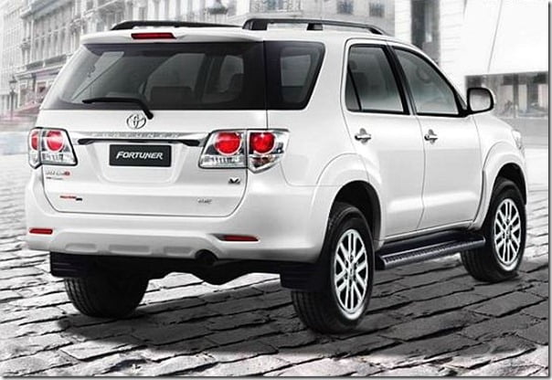 New toyota fortuner 2012 india launch