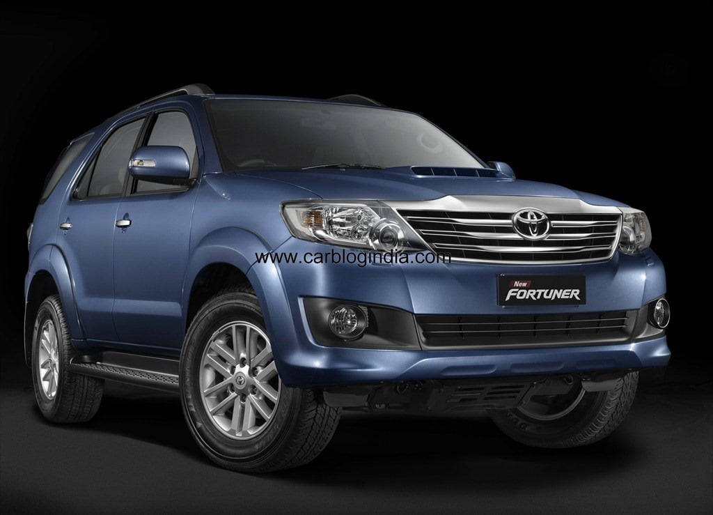 Toyota new fortuner price in india
