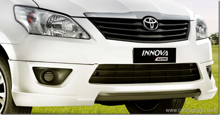 New toyota innova aero features