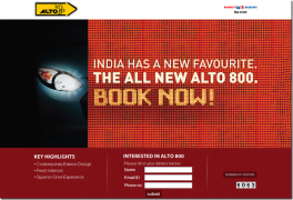 Maruti Alto 800 Bookings Start–Official Website Goes Live