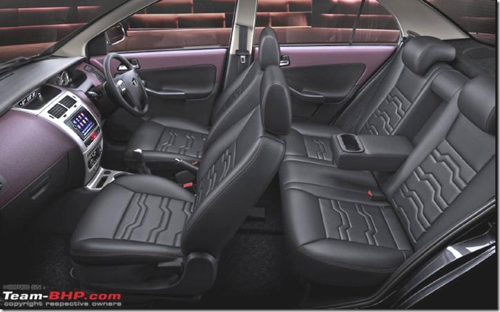 Tata Manza Club Class Sedan Interior