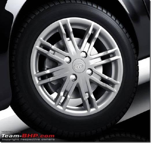 Tata Manza Club Class Sedan alloy design