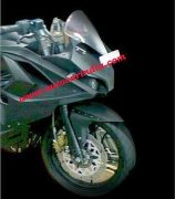 Bajaj Pulsar 375 Frontal Spy Picture Leaked Again
