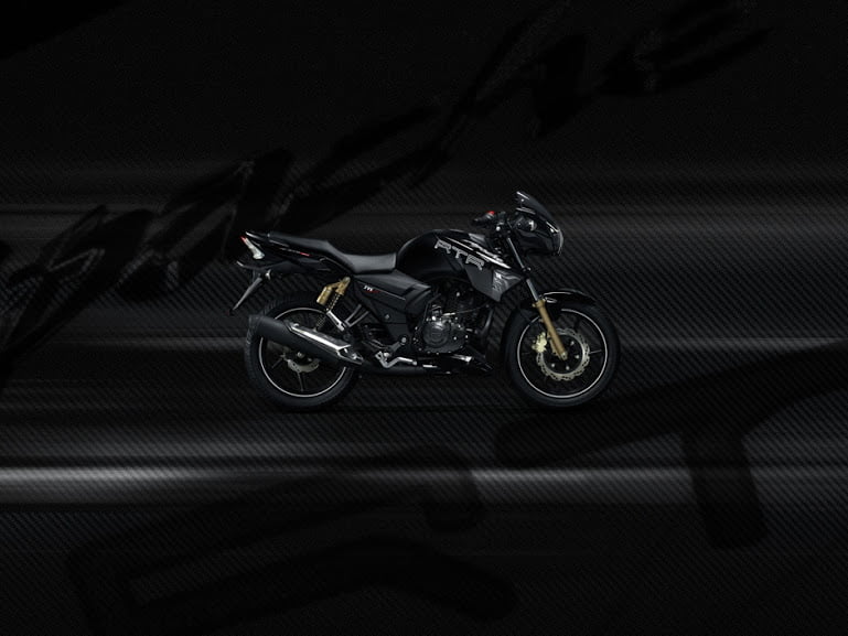 tvs apache 180 black