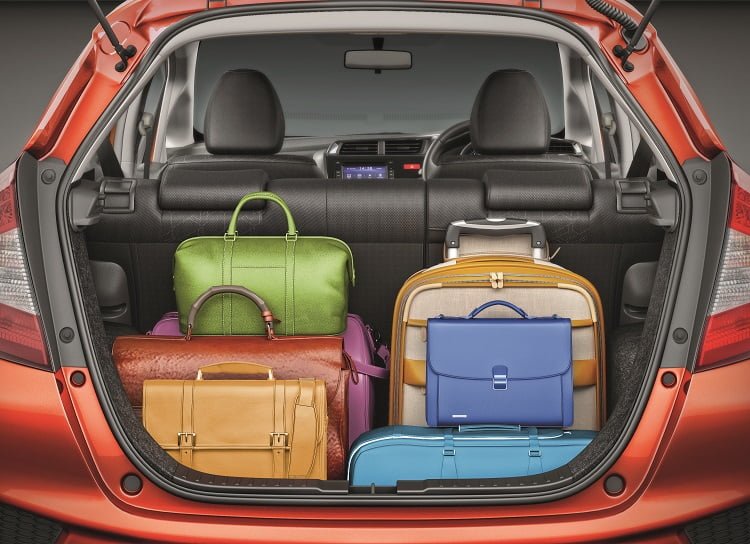hondajazzLuggage CarBlogIndia