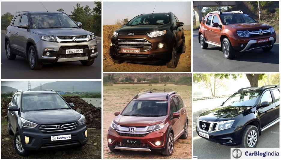 fuelefficientsuvcarsinindia CarBlogIndia