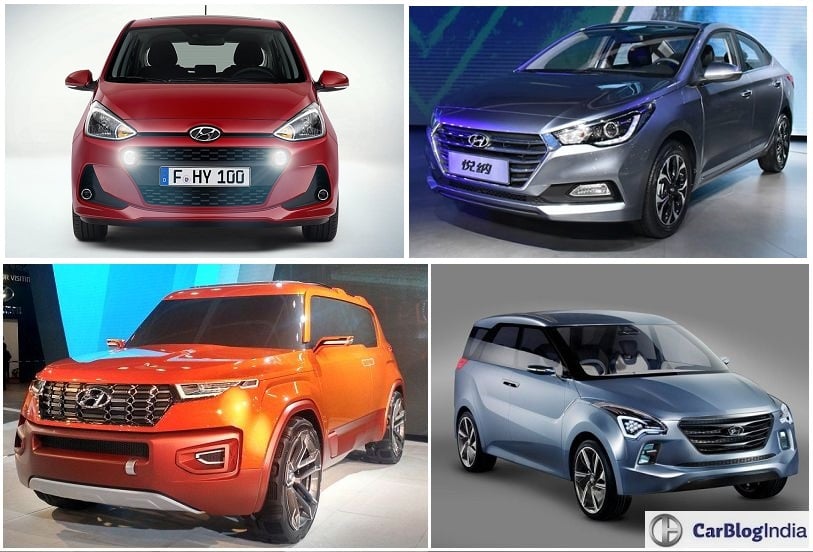 New Hyundai Cars in India in 2017, 2018 Hyundai Launches