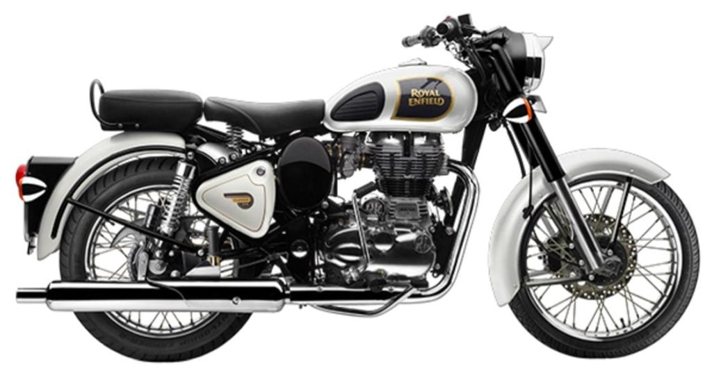 royal enfield metallic silver price