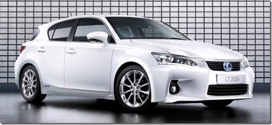 All New Lexus CT 200h Hybrid To Debut At New York Auto Show 2010