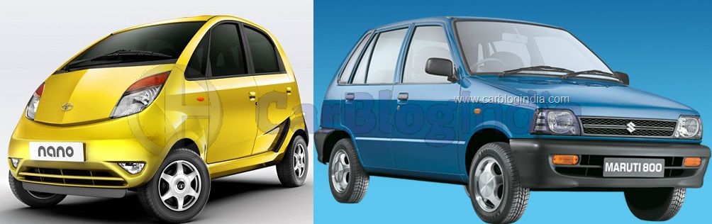 used tata nano vs maruti 800