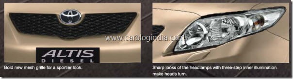 toyota corolla altis diesel india new grille