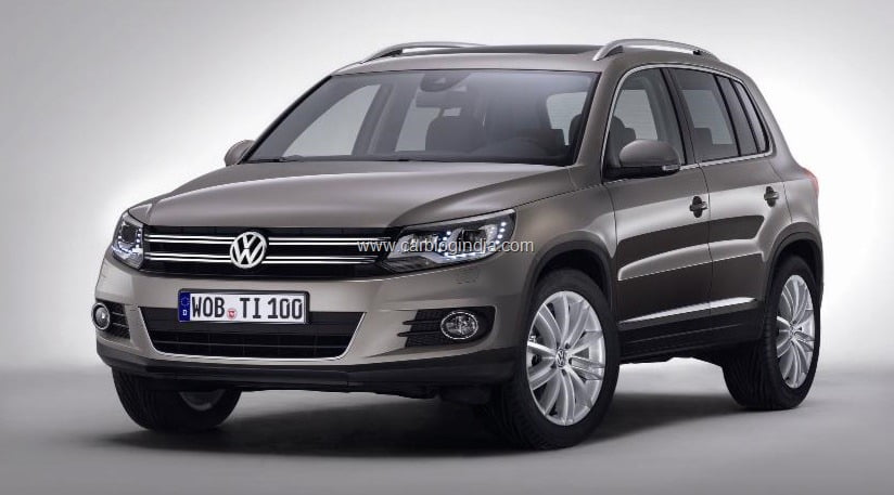 Next generation Tiguan yet to be unveiled.