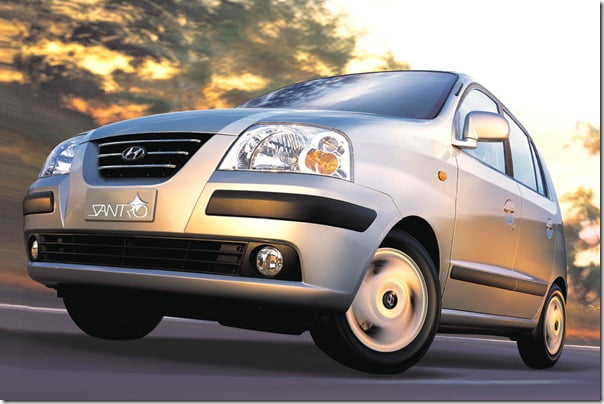 new hyundai santro images