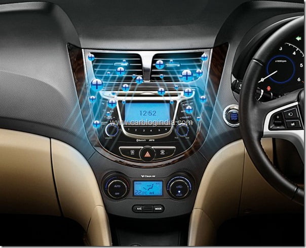 Hyundai Verna Rb 2011 Interiors and features (7)