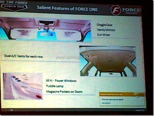 force 1 features 4