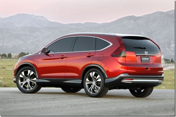 Honda CRV 2012 Official Pictures (2)