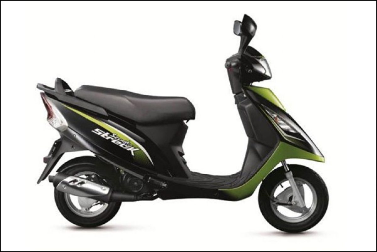 Tvs Scooty Streak Facelift Model With New Features Launched