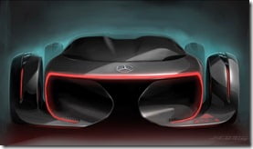 Mercedes Benz Silver Arrow Concept Car (1)