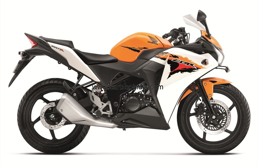 Honda CBR150R Sporty Bike Launched At Auto Expo 2012 Under Rs. 1.2 ...