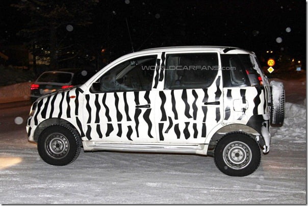 Mahindra Xylo Mini Testing in Europe (3)