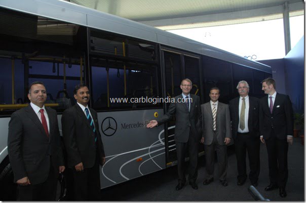 Mercedes Benz City Bus Launch In India