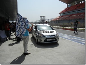 Ford Fiesta 2012 PowerShift Automatic Track Test Drive Review (36)