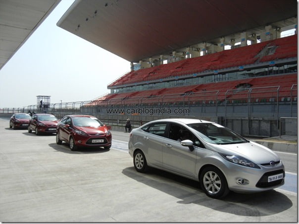 Ford Fiesta 2012 PowerShift Automatic Track Test Drive Review