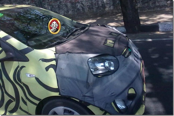 Kia Picanto Test Mule Chennai