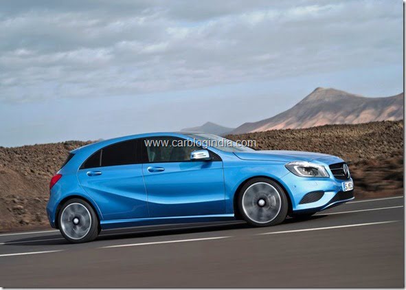 Mercedes Benz A Class Hatchback Produciton Version (10)