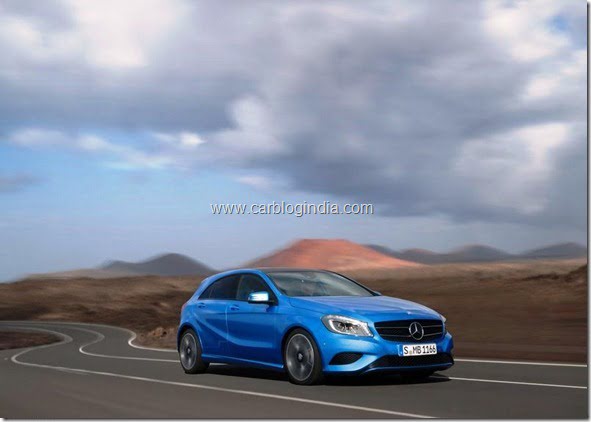 Mercedes Benz A Class Hatchback Produciton Version (1)