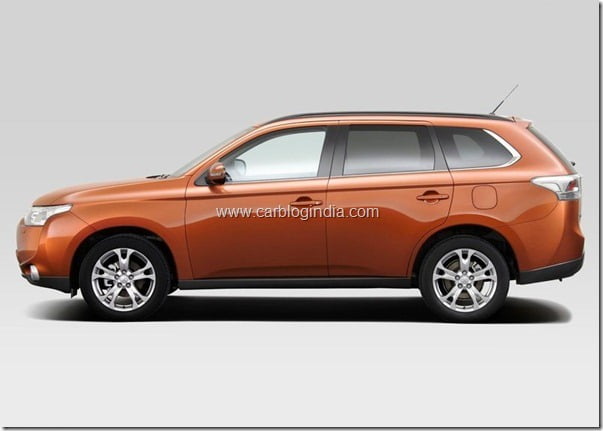 Mitsubishi Outlander 2013 New Model Official Picture (10)