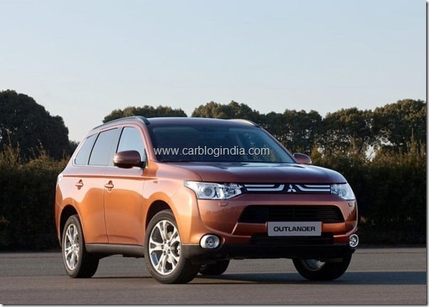 Mitsubishi Outlander 2013 New Model Official Picture (5)