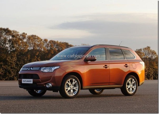 Mitsubishi Outlander 2013 New Model Official Picture (6)
