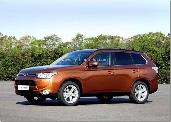 Mitsubishi Outlander 2013 New Model Official Picture (7)