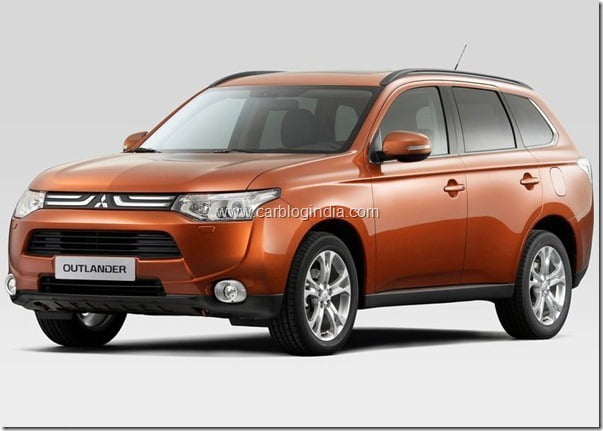 Mitsubishi Outlander 2013 New Model Official Picture (8)