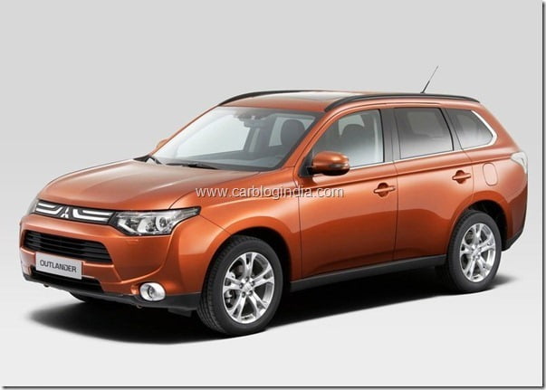 Mitsubishi Outlander 2013 New Model Official Picture (9)