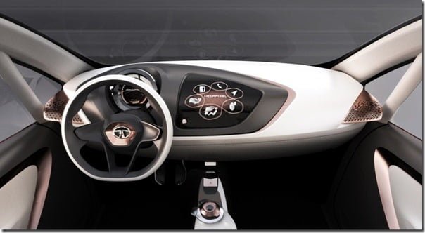 Tata Nano Megapixel Concept Dashboard