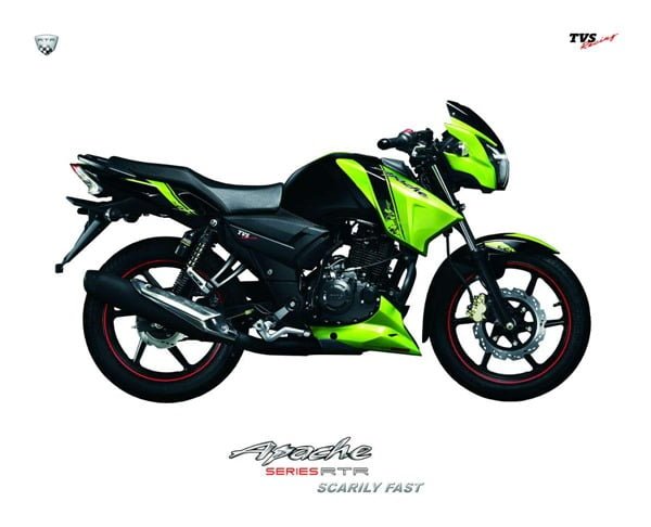 2012 TVS Apache RTR Launched In India