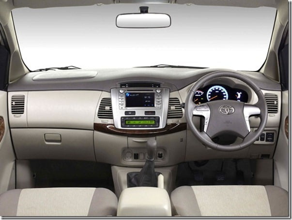 2012 Toyota Innova Interiors