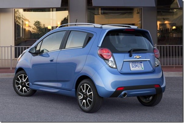 2013 Chevrolet Spark(Chevrolet Beat) rear