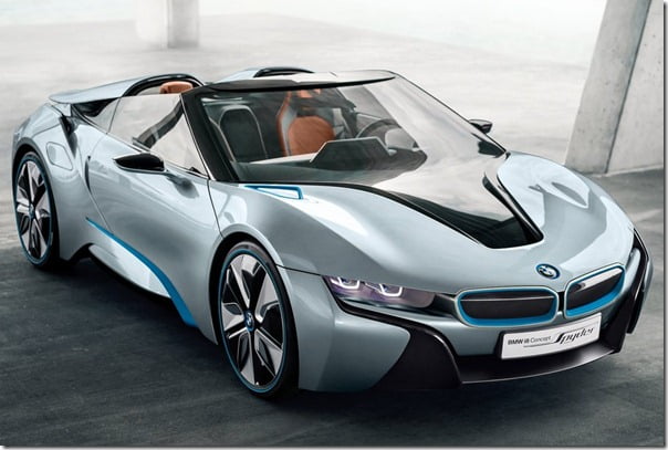 BMW i8 Spyder Front