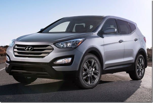 Hyundai Santa Fe 2013 Sport Model Front