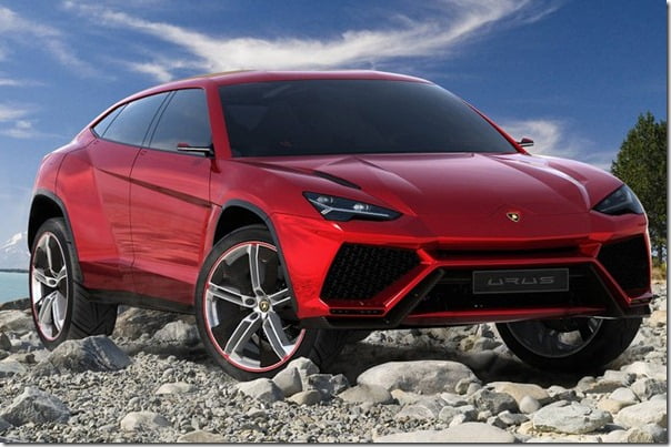 Lamborghini Urus Concept SUV Front