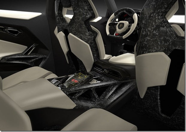 Lamborghini Urus Concept SUV Interiors Rear