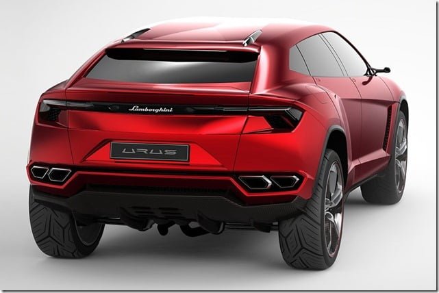 Lamborghini Urus Concept SUV Rear