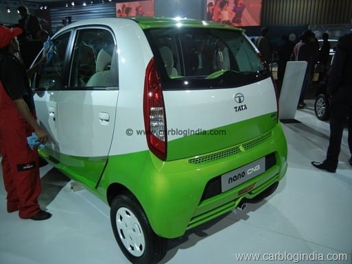 Tata Nano CNG Petrol Bi-Fuel Model India (2)