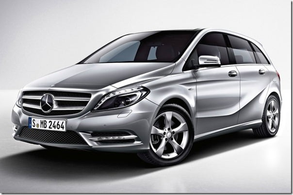 2012 Mercedes B-Class front