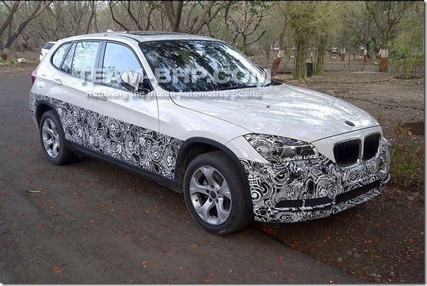 BMW X1 Facelift Spy Pictures 1