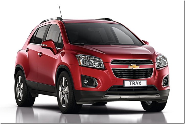 2014 Chevrolet Trax Compact SUV studio