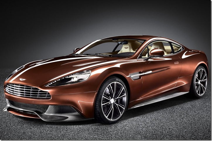 Aston Martin Vanquish 2013 front